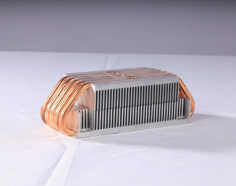 Dissipateur thermique industriel en aluminium extrud&eacute;